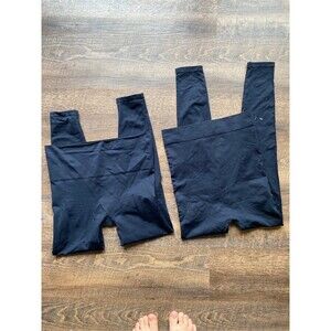 Lot of 2 BLANQI Everyday Postpartum Leggings Navy Size Medium